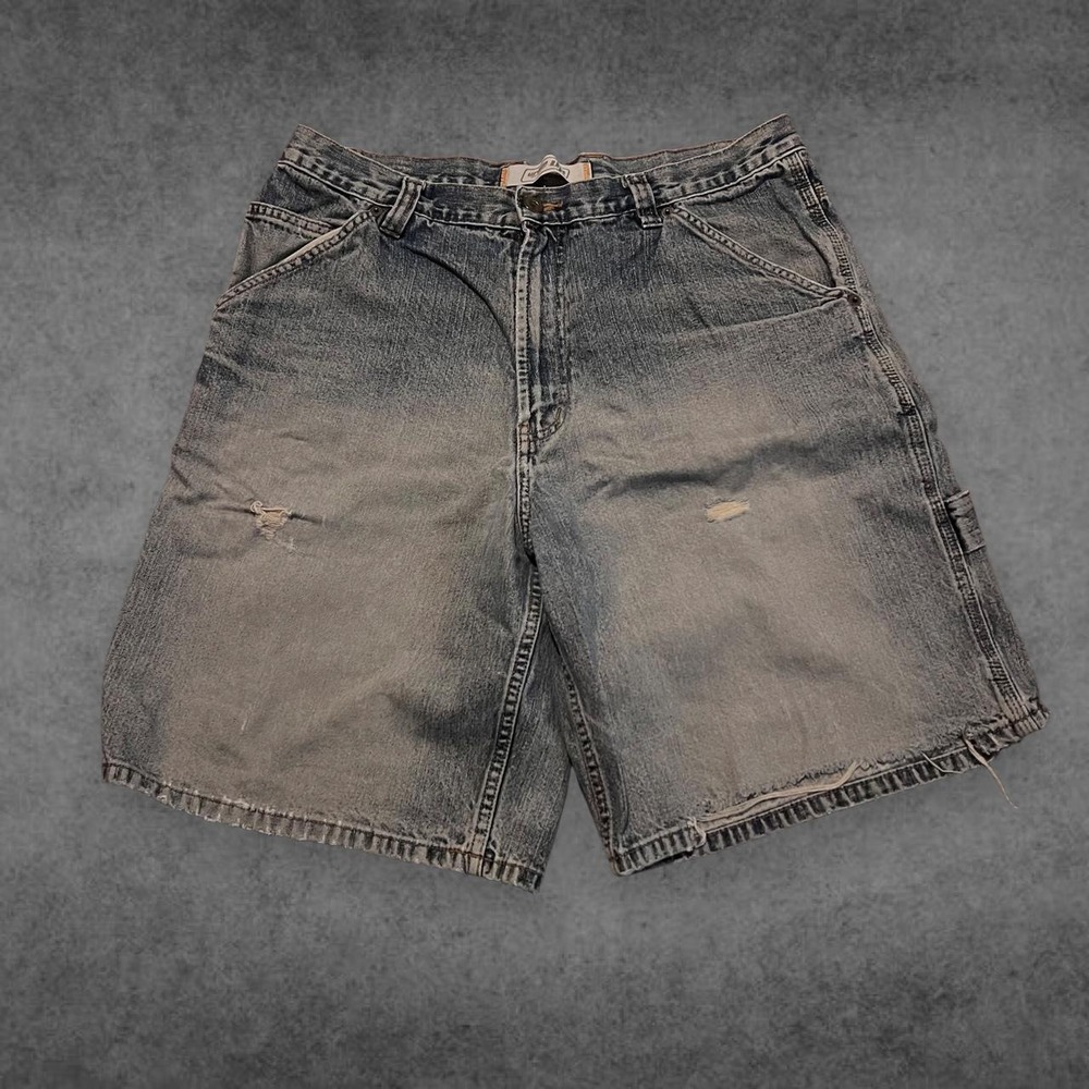 Urban Pipeline Mens Denim Shorts Size 30 Y2K Vintage Carpenter Blue Streetwear